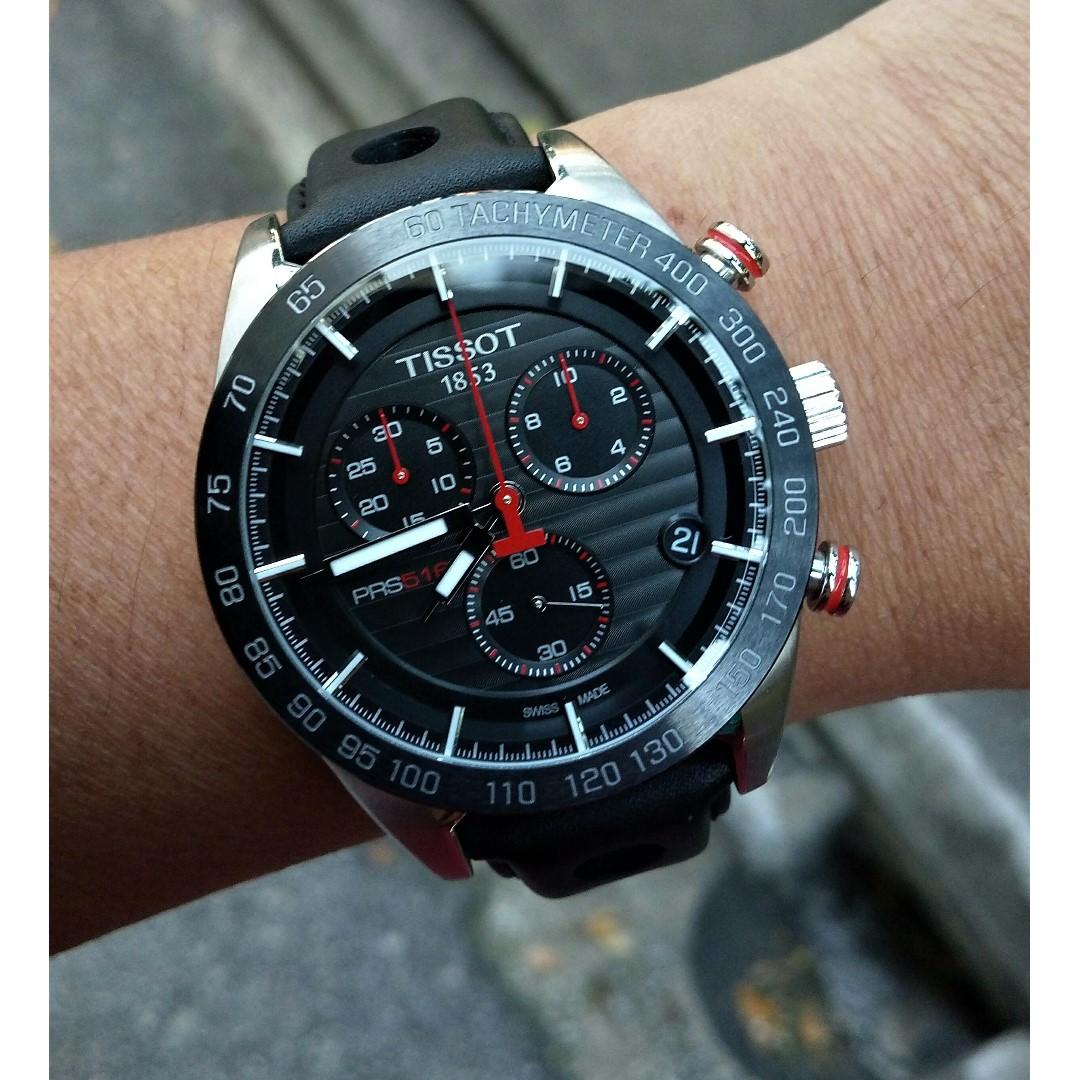 Tissot t1004171605100 prs 516 quartz chronograph deals