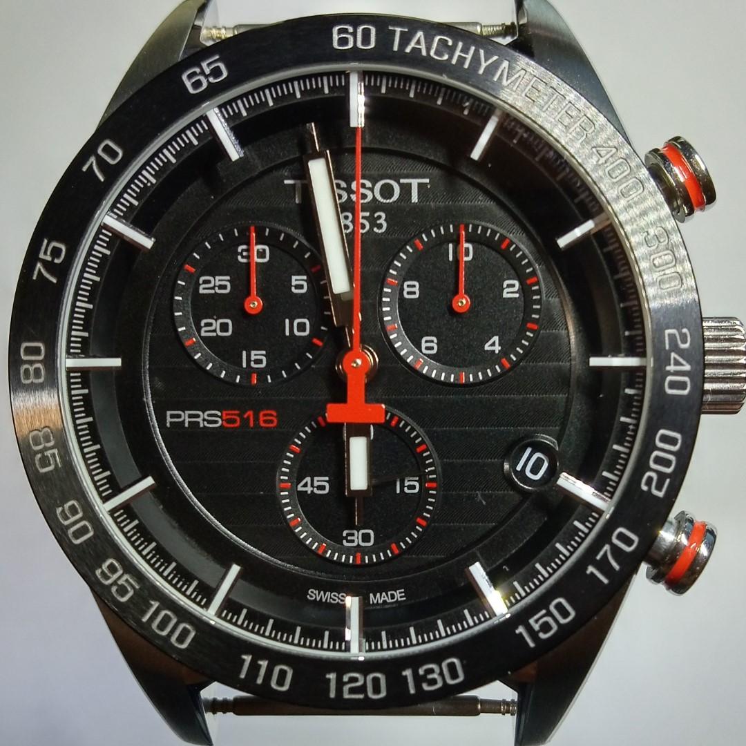 TISSOT PRS 516 CHRONOGRAPH Quartz Watch AD T100.417.16.051.00 T