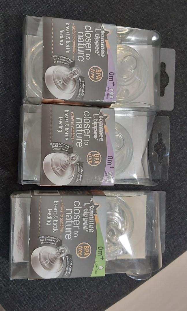 tommee tippee teats 0 months