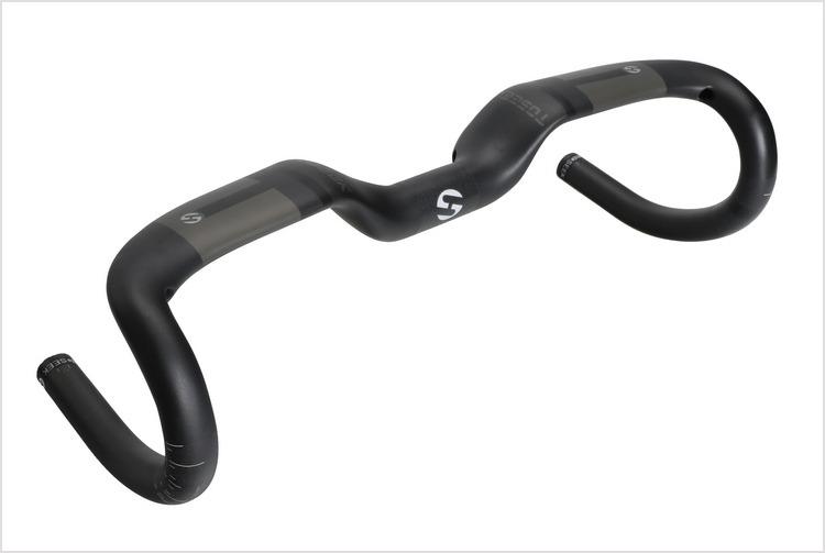 Toseek Aero Full Carbon Handlebar Road Drop Bar T800 Rise 30mm