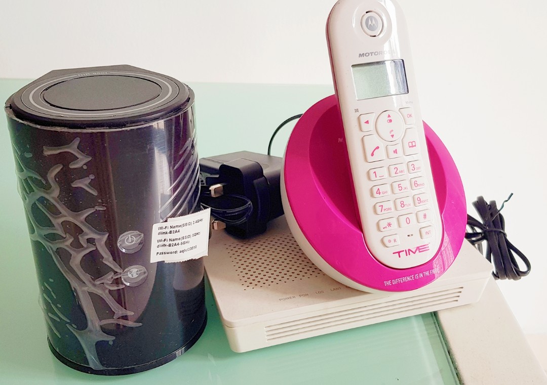 Used TIME router set, Computers & Tech, Parts & Accessories, Networking ...