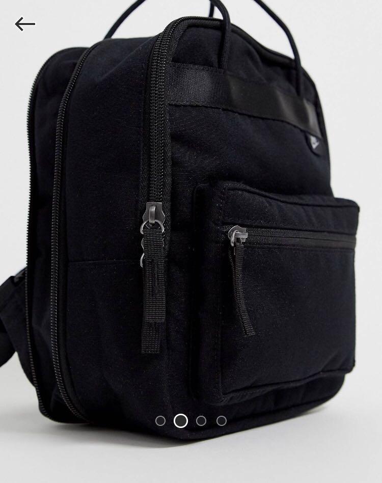 Vintage Nike Black Boxy Mini Backpack