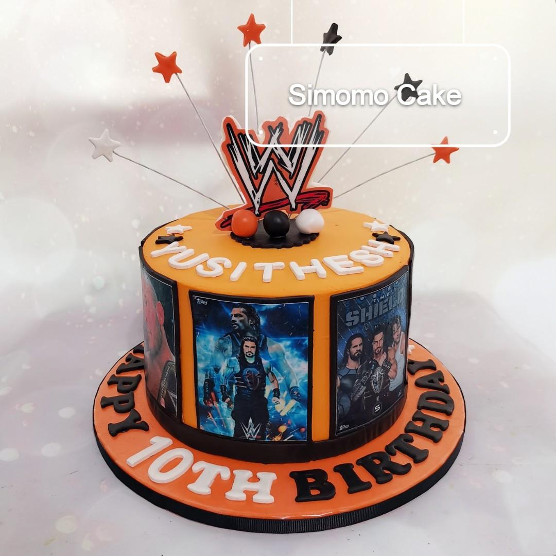 wrestling cake