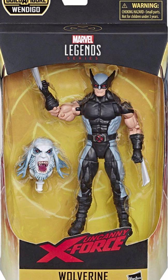 X Force Marvel Legends Wendigo Series Wolverine Action Figure X Force Costume Toys Games Action Figures Collectibles On Carousell