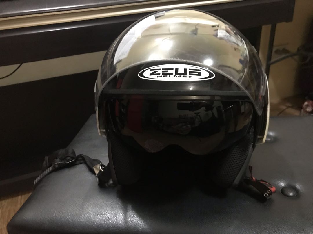 Zeus half face outlet helmet