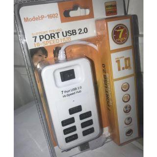MODEL: P - 1602 Support 1 TB HDD 7 Port USB 2.0 Hi - Speed Hub