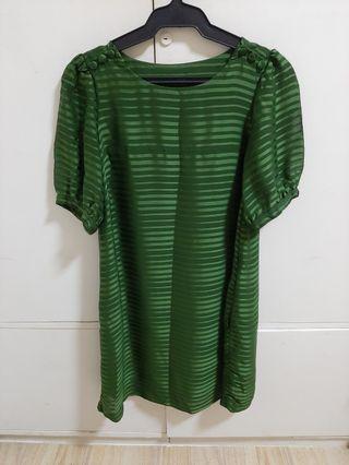 H&M Emerald Green Dress