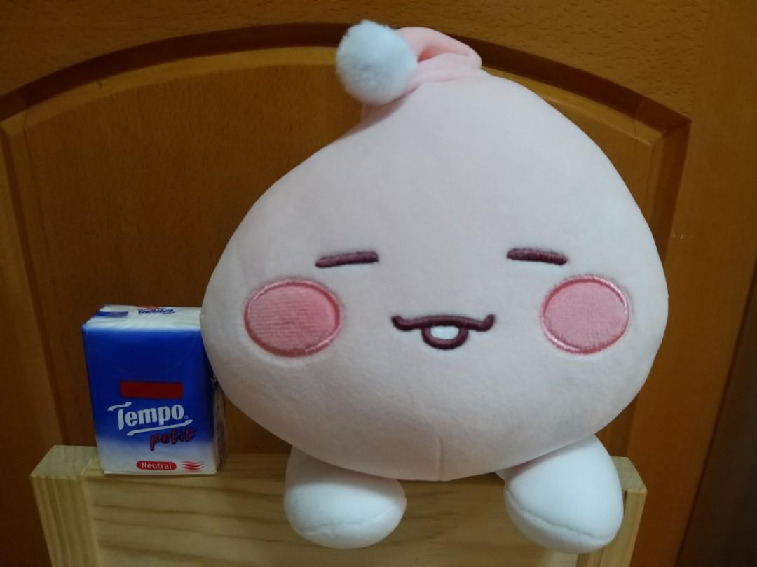 全新正版韓國28cm Kakao Apeach A Peach 趴趴瞓覺毛公仔一隻 興趣及遊戲 玩具 遊戲類 Carousell