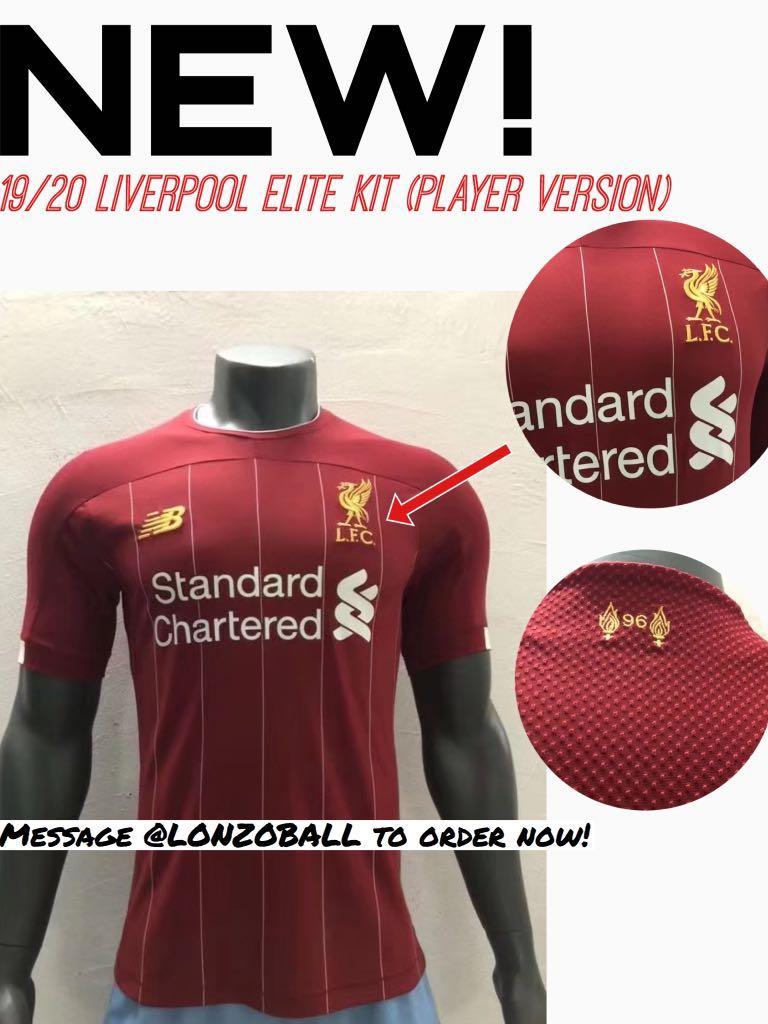 liverpool jersey player version