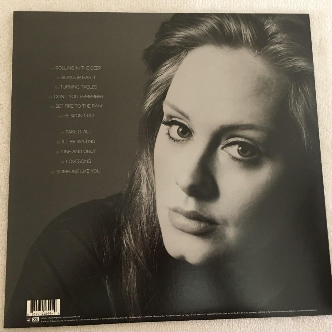 Adele 21 Vinyl Lp - Adele Hello Someone Like You