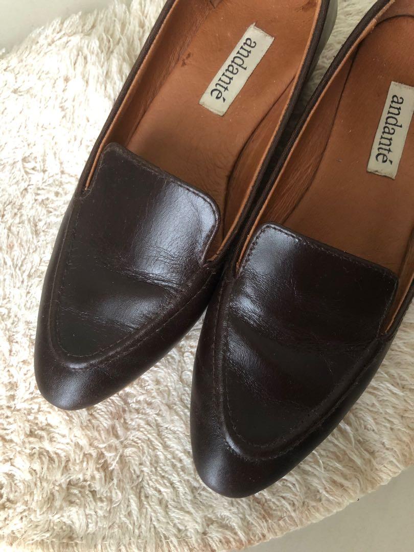 Andante Modern Loafer in Dark Brown 