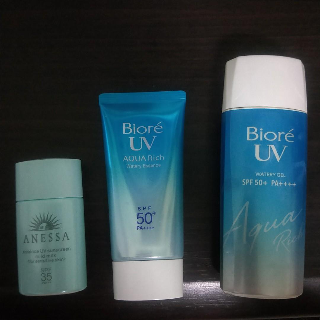 biore sunscreen sensitive skin