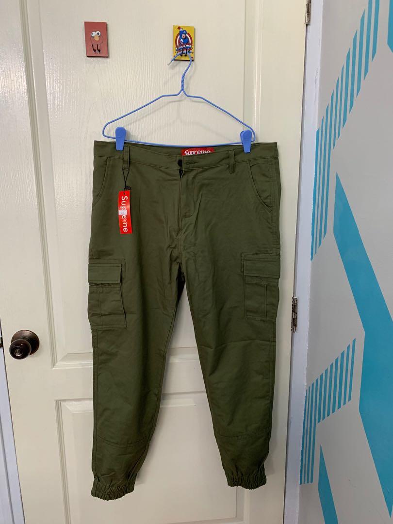 supreme khaki pants