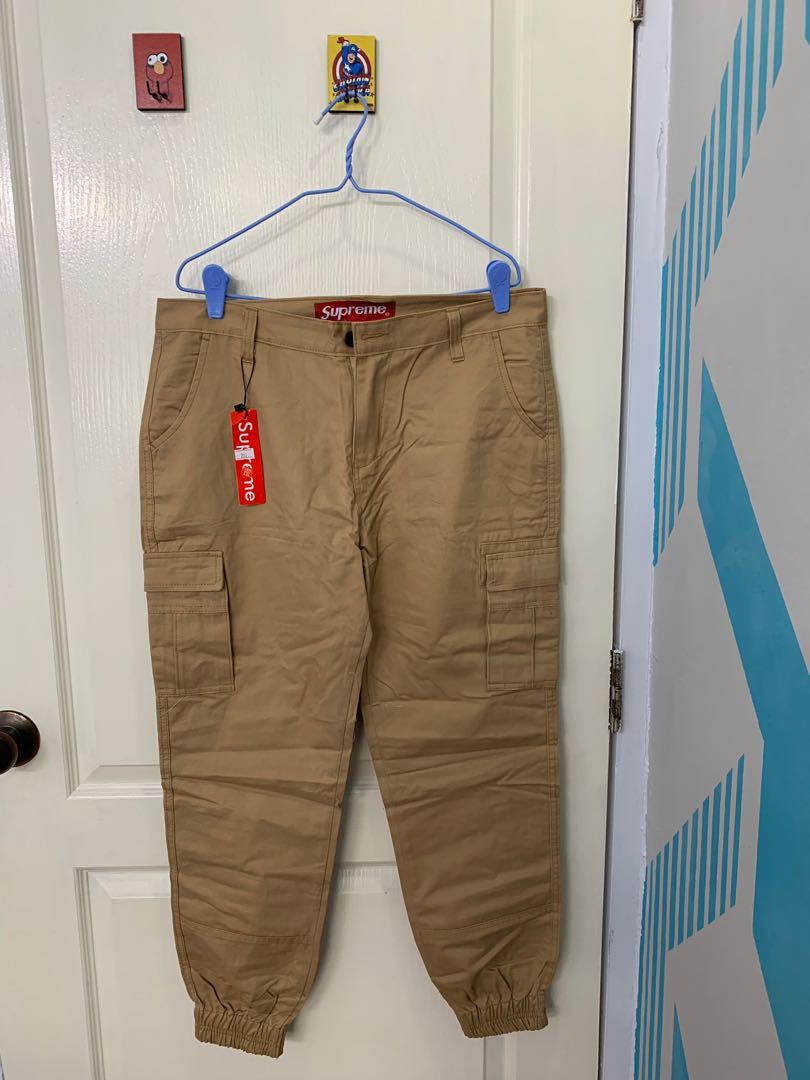 supreme khaki pants