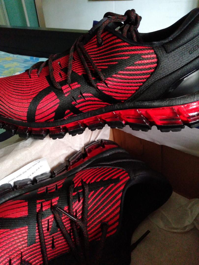 Asics Gel Quantum 360 4 Mens Sizes Red Alert//Black 1021A028-600 NEW $160 Retail