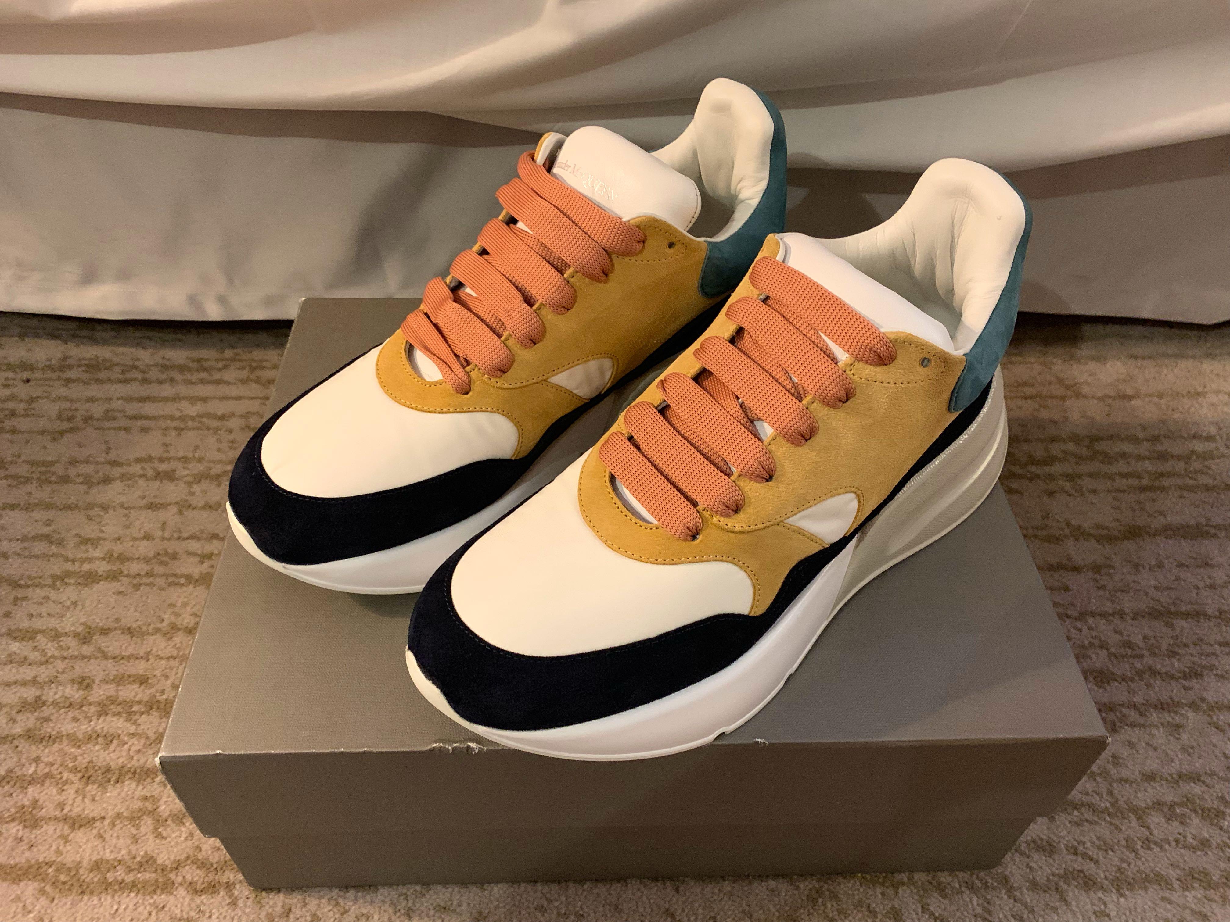Alexander mcqueen clearance oversized runner men