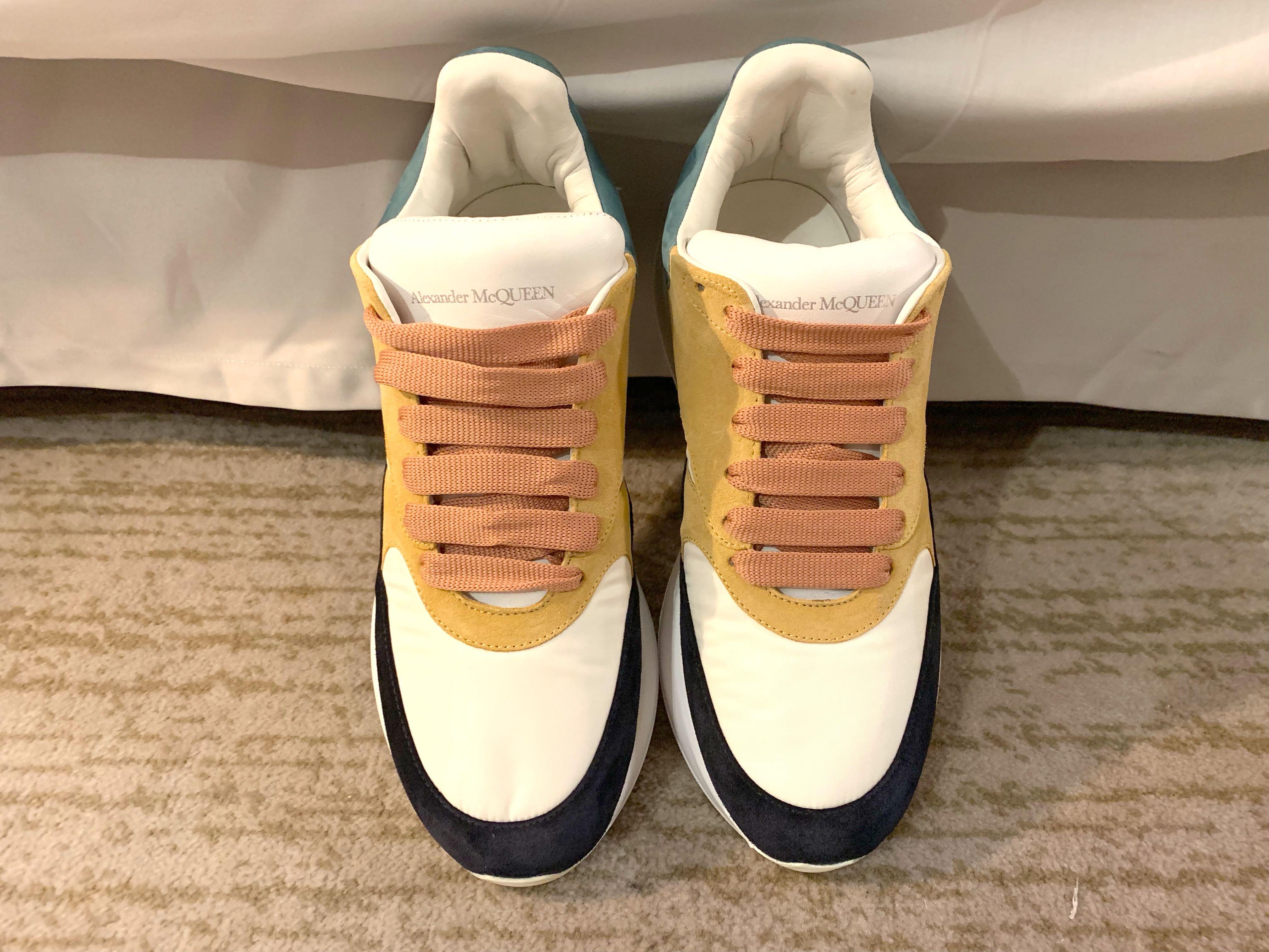 Alexander mcqueen oversized runner sneakers on sale