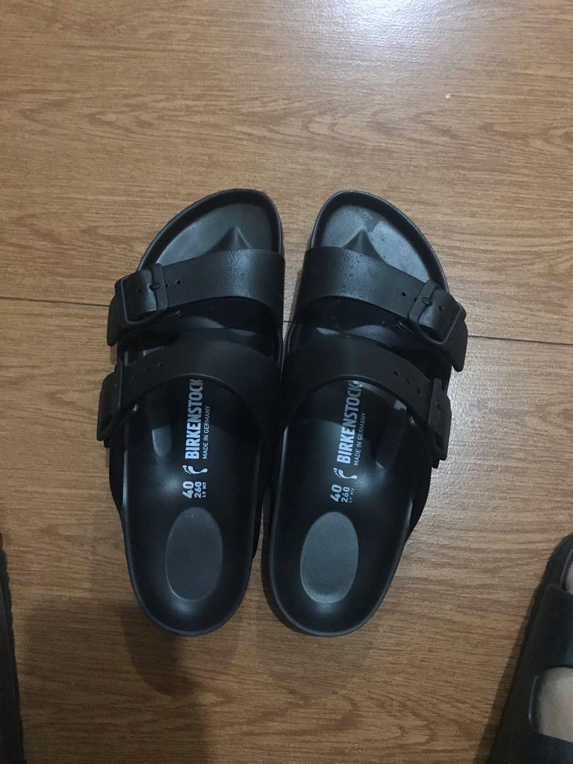 AUTHENTIC Birkenstock Arizona EVA Rubber Black Women s Fashion