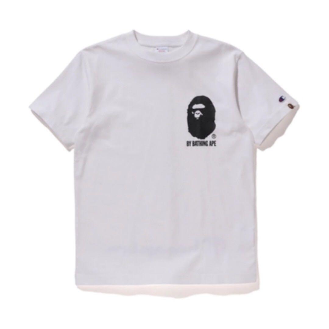 champion x bape shirt