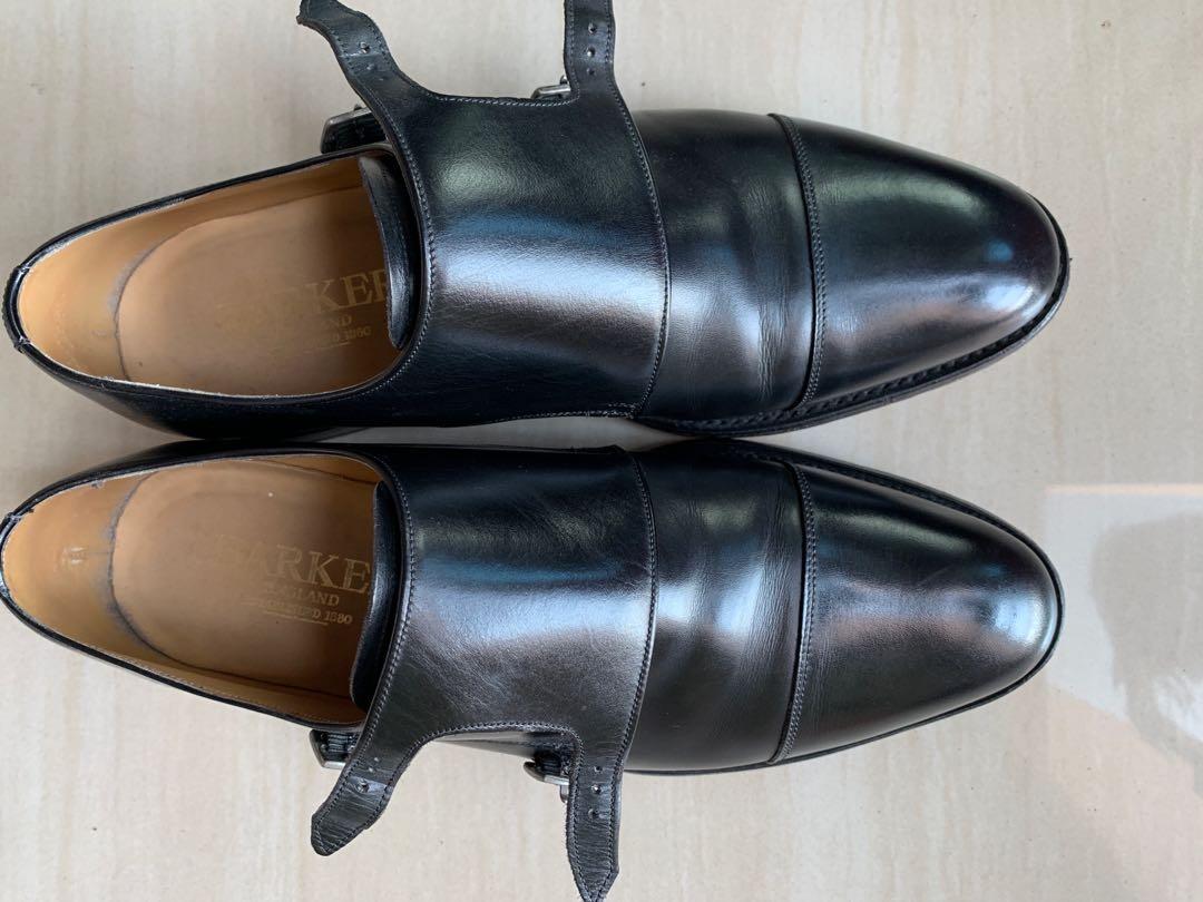 Barker Goodyear welted double monks 