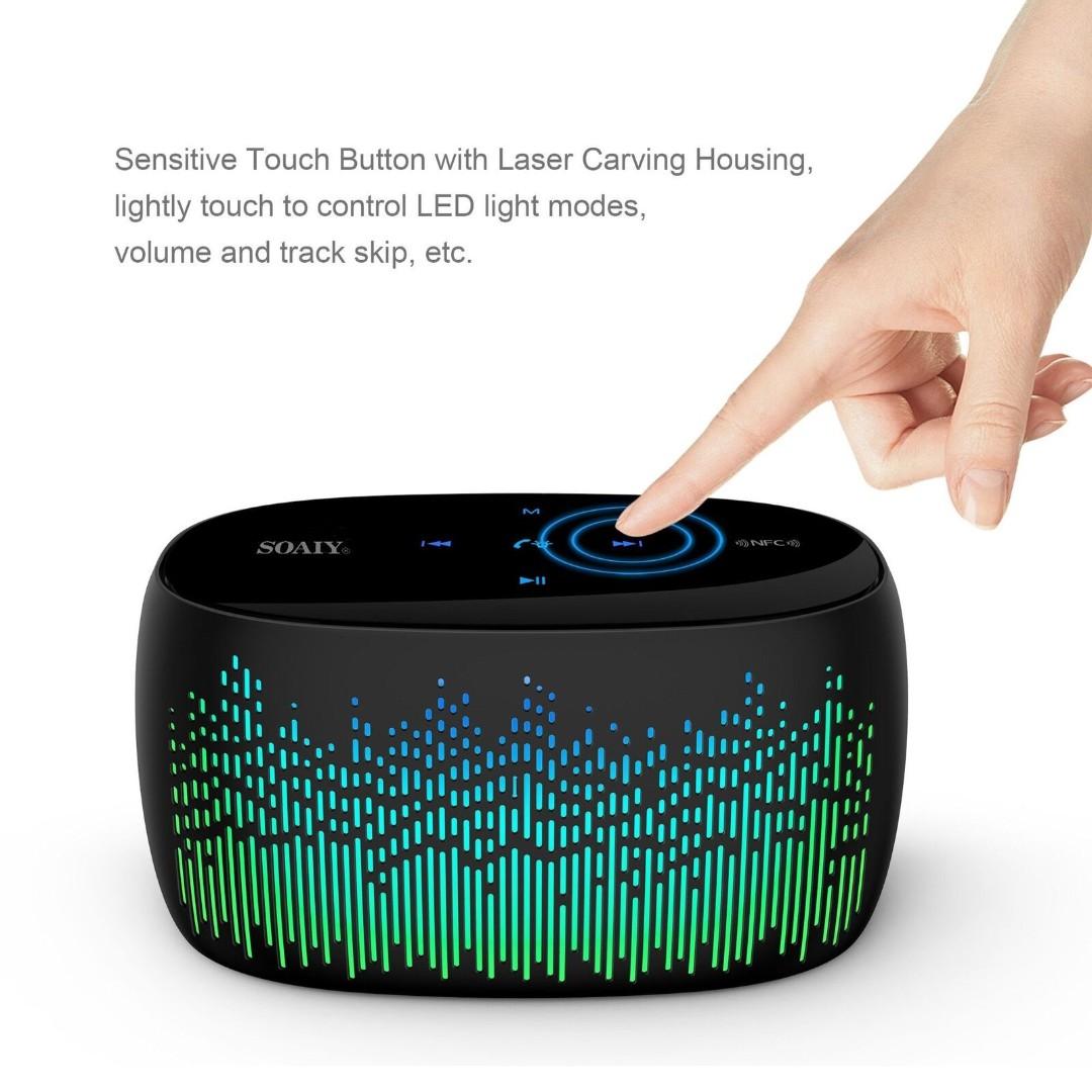 Soaiy smart touch bluetooth speaker hotsell