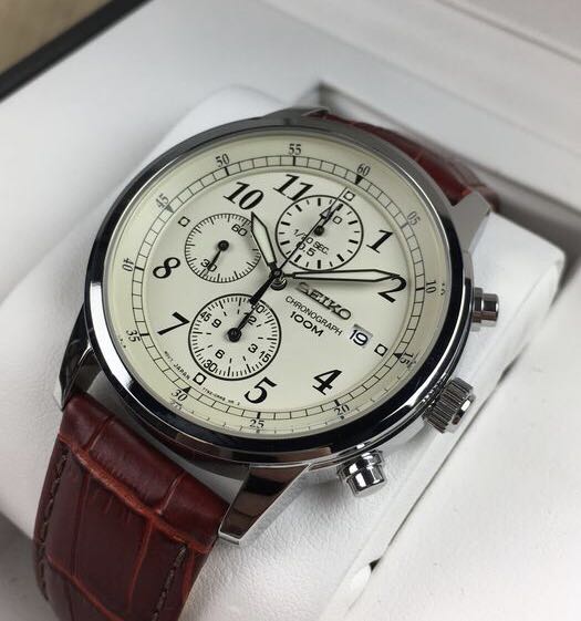 BNIB Seiko Chronograph SNDC31 SNDC31P1 SNDC31P Men's Watch, Mobile Phones &  Gadgets, Wearables & Smart Watches on Carousell