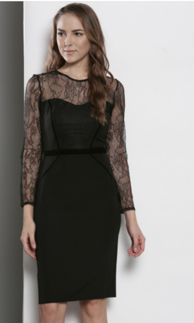 Dorothy perkins black shift dress top