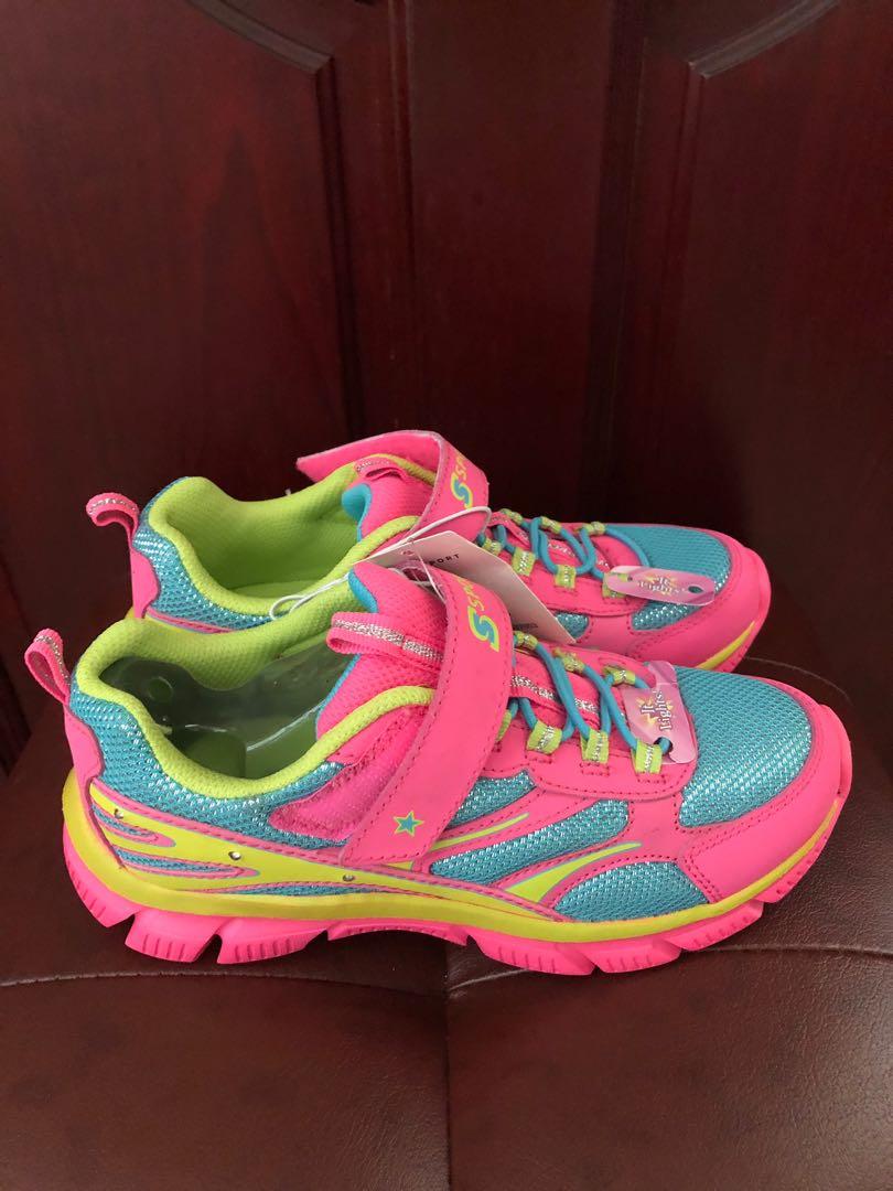 BRAND NEW GIRLS S SPORT DESIGNED BY SKECHERS SKETCHERS LIGHT UP