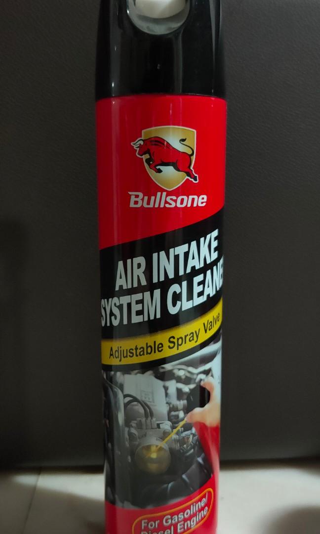Last 1 Bullsone Air Intake System Cleaner With Adjustable Spray Valve For 12 Usual Price Is 16 90 Car Accessories Accessories On Carousell