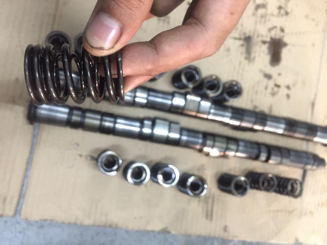 CamShaft Jun 2 + Valve Spring Jun For B Series, for B16a B16B B18c EG6