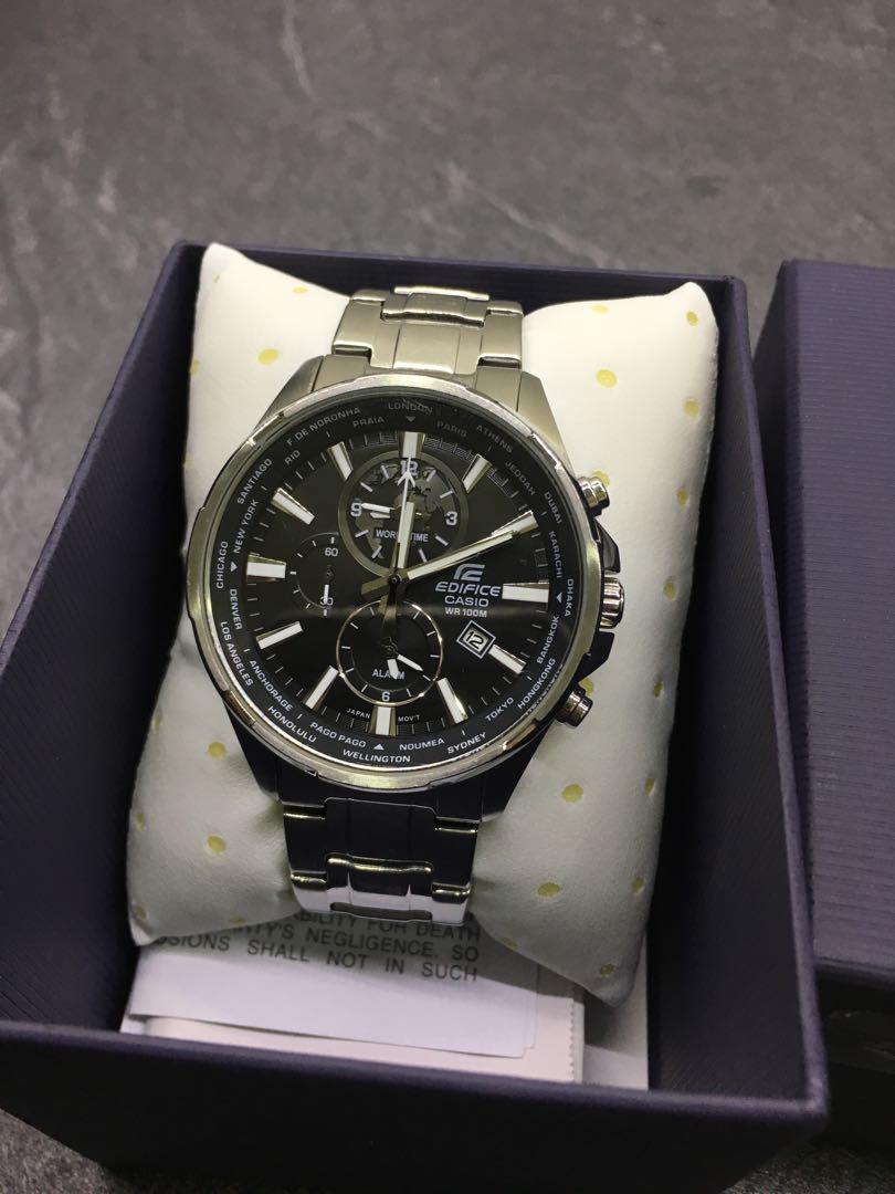 Casio Edifice Dual Dial World Time