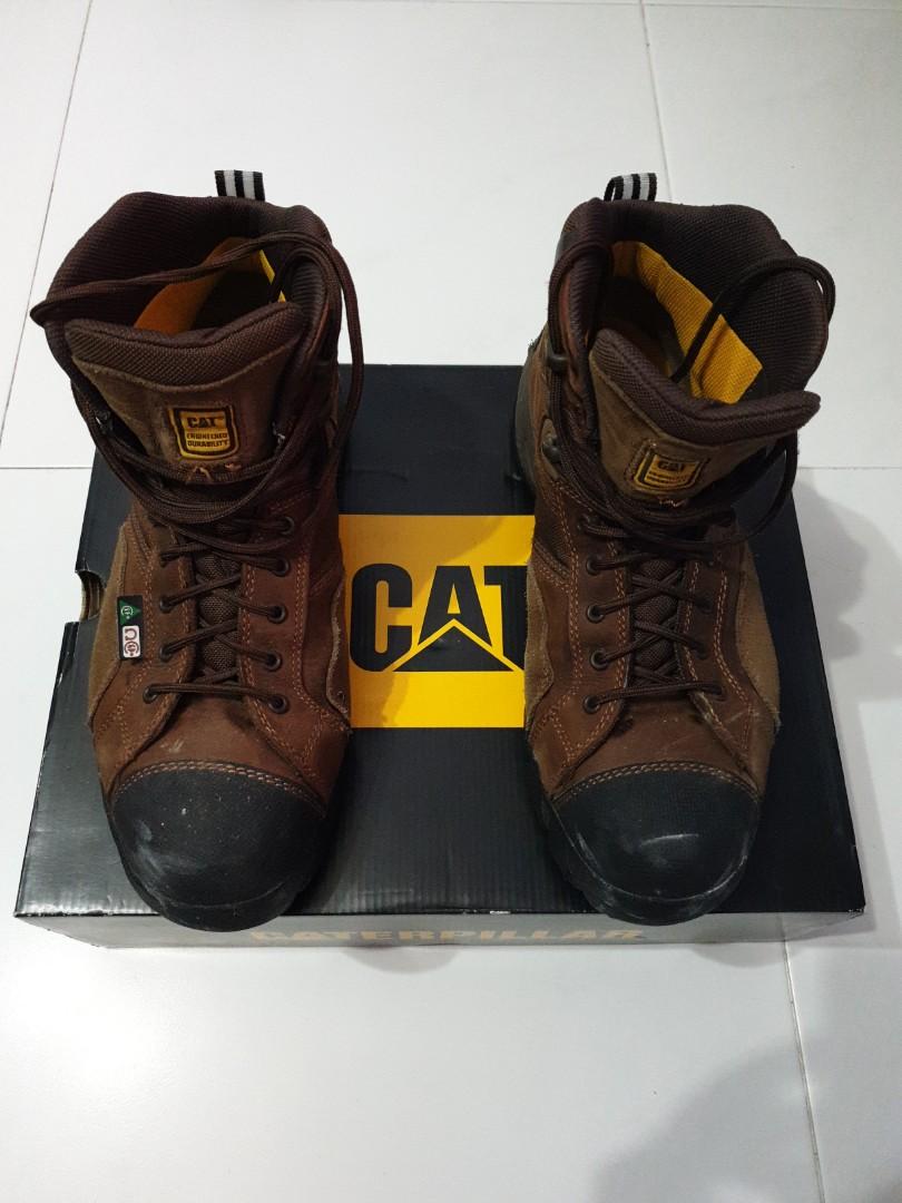 caterpillar high cut shoes