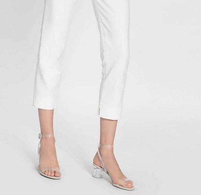 Charles and keith transparent heels cheap