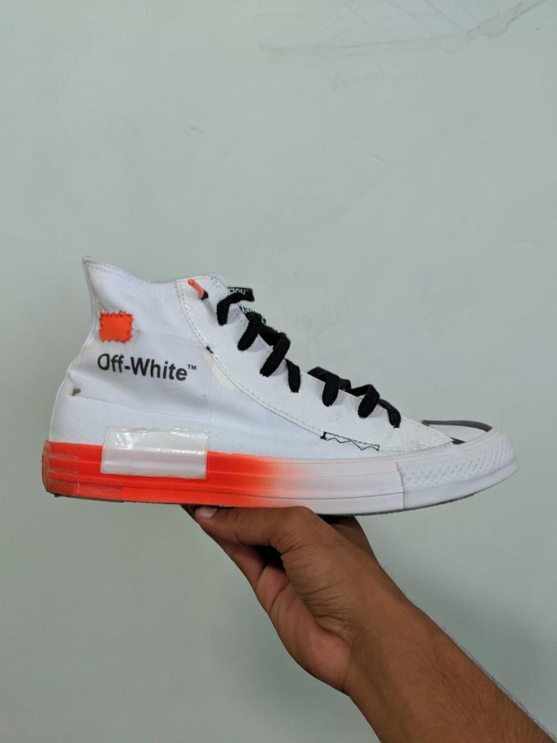 used off white converse
