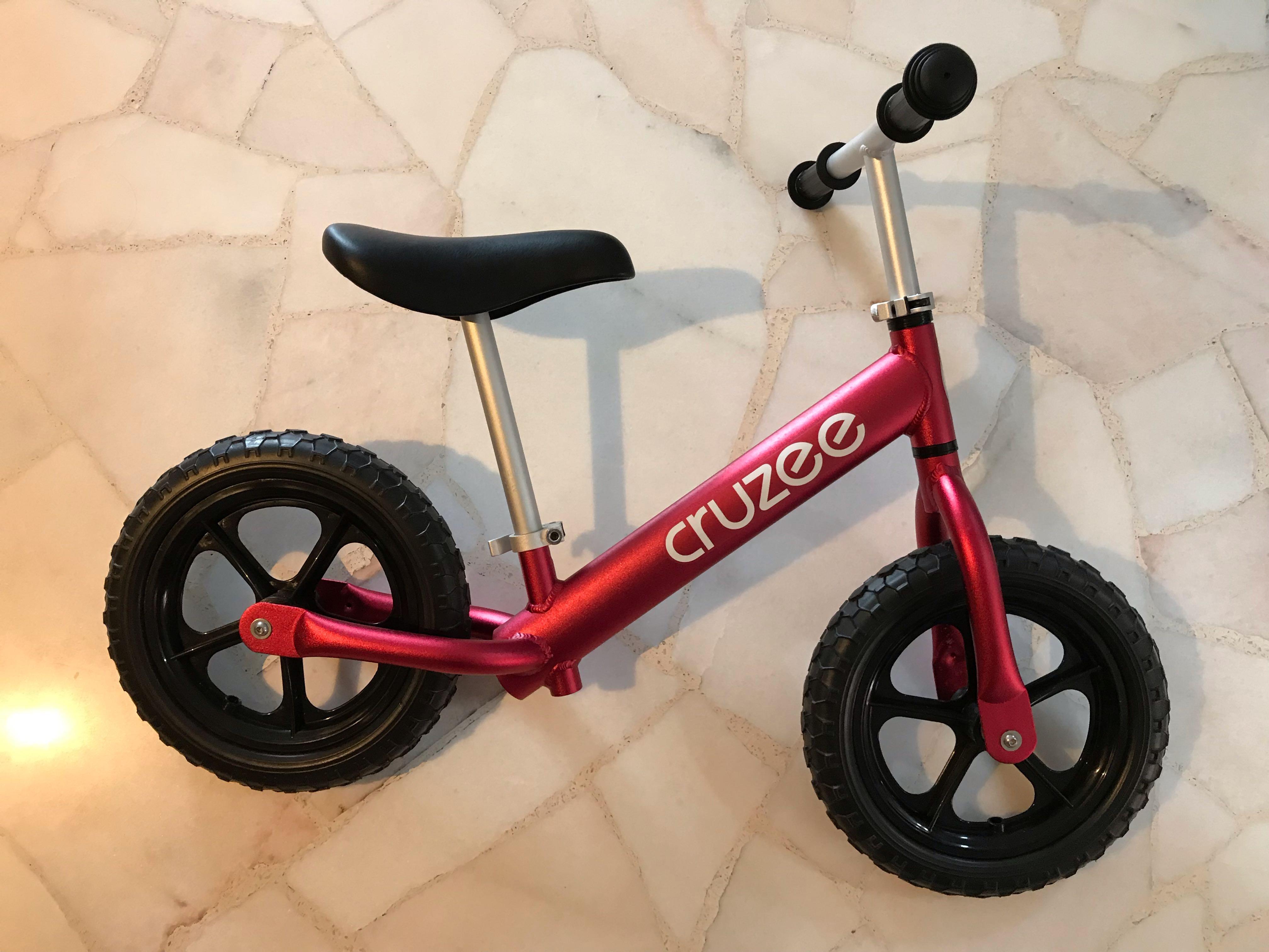 Cruzee Balance Bike Red