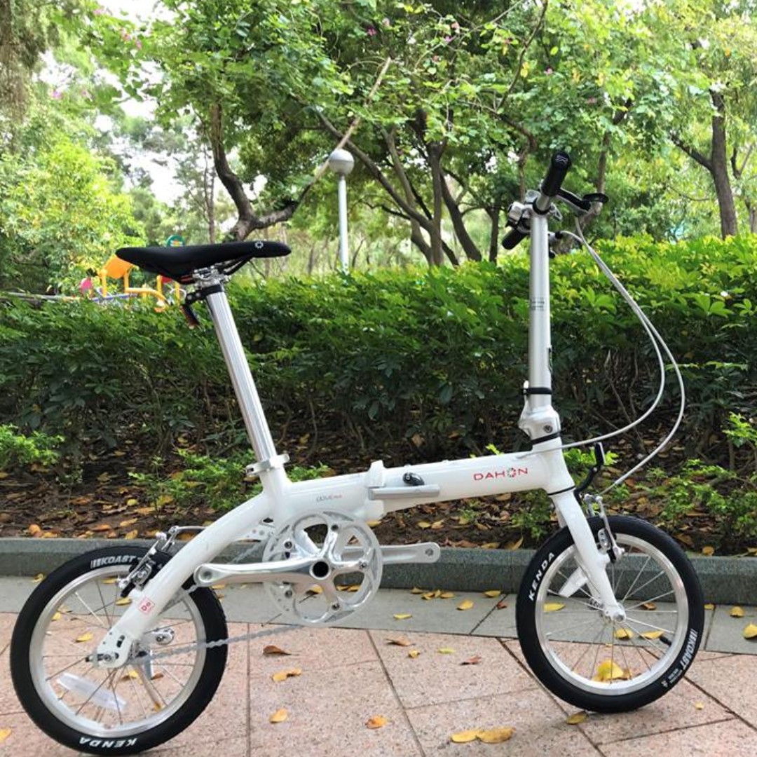 DAHON DOVE PLUS 鋁合金折疊車~BYA412PLUS 14吋鋁合金車架7.92KG, 運動 