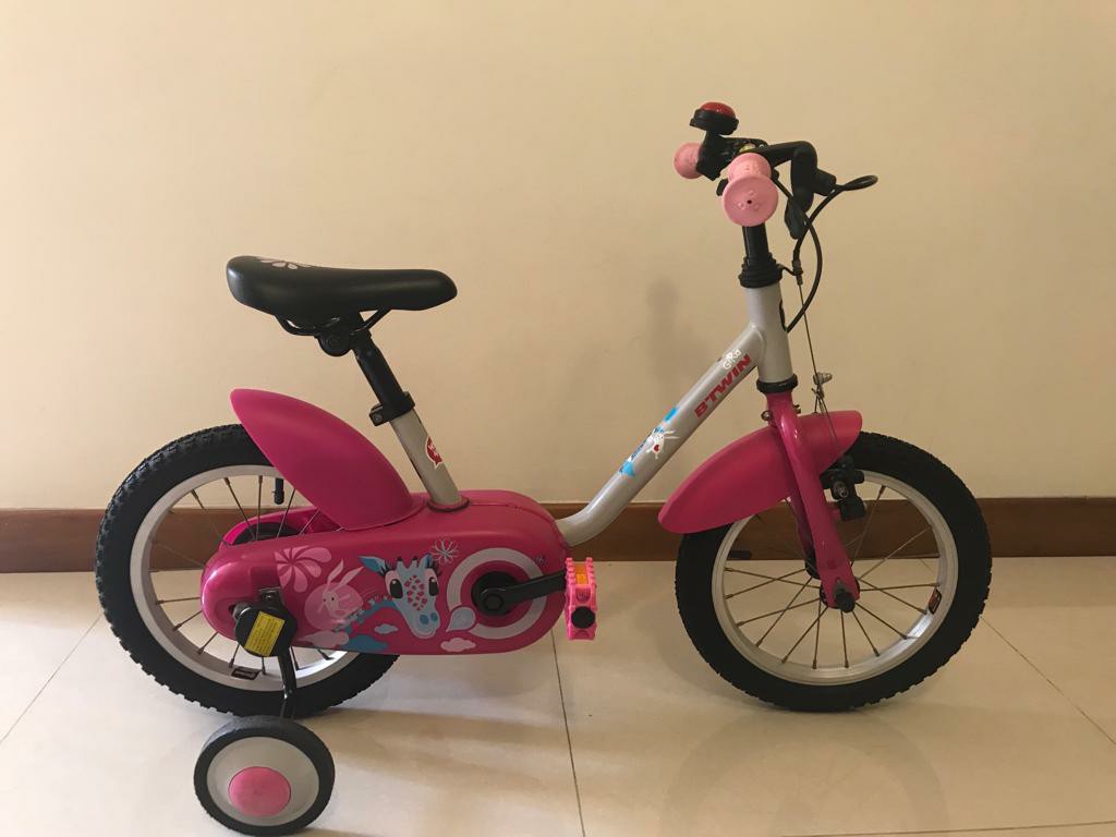 btwin 14 inch cycle