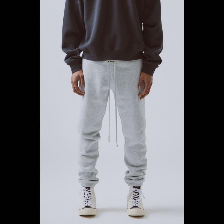 fog essentials grey sweatpants