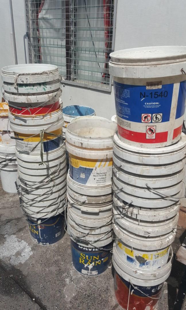 Empty pails, Commercial & Industrial, Construction & Building Materials
