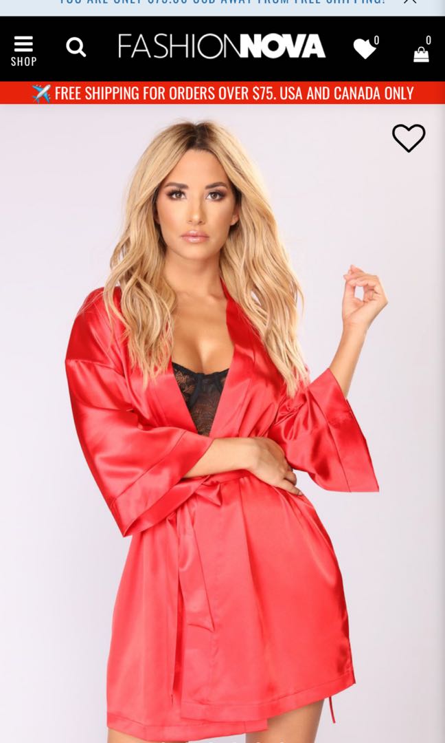 robe fashion nova