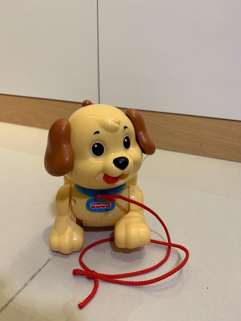 fisher price lil snoopy pull along dog
