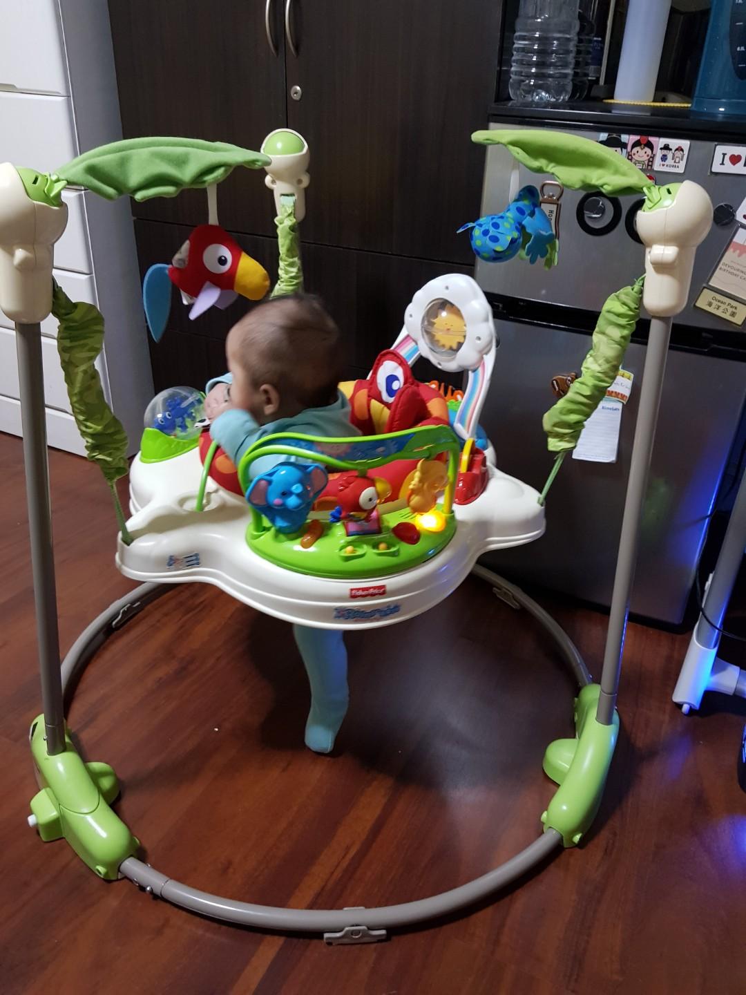 fisher price baby jumperoo rainforest