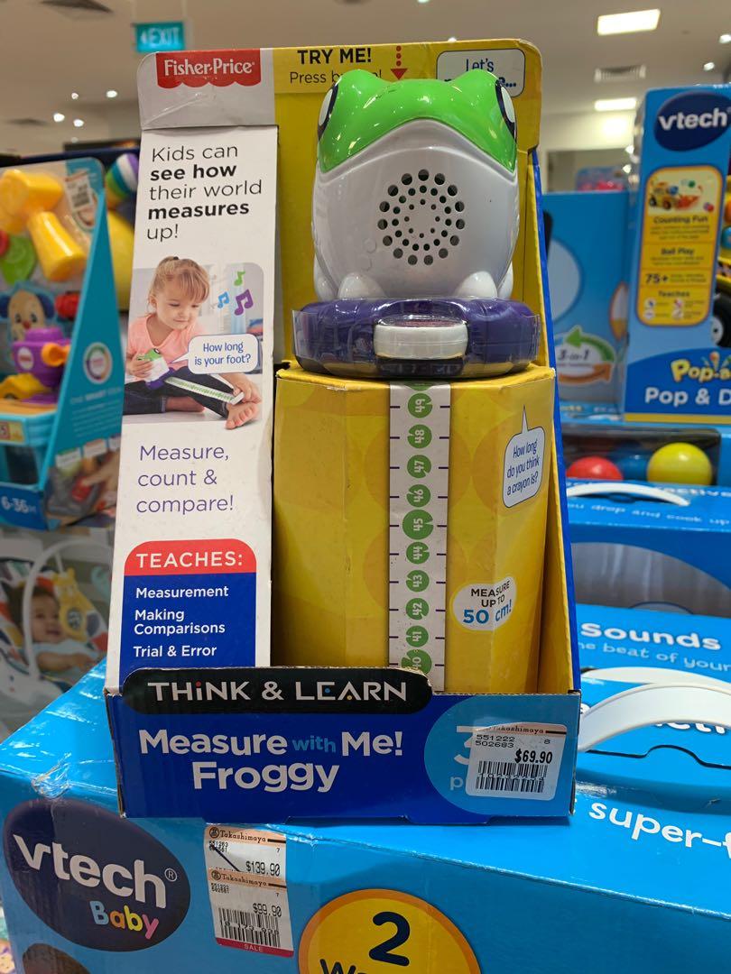 NEW Fisher Price Think Learn Measure with Me Froggy