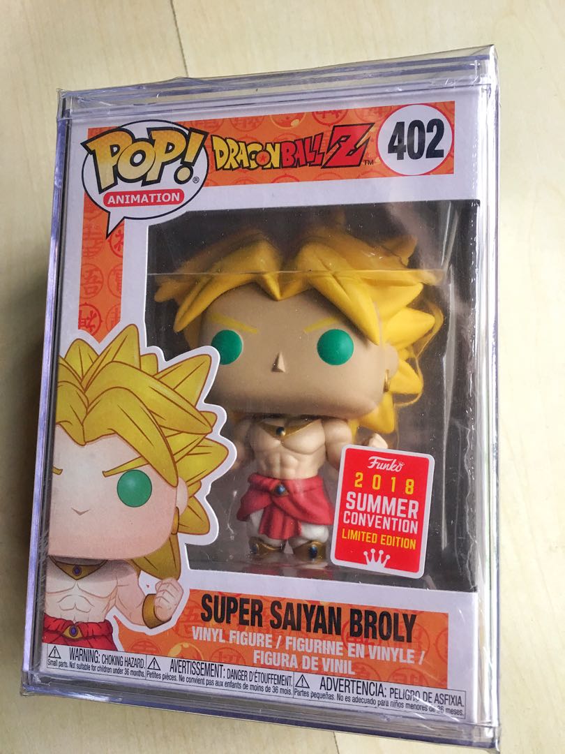 broly funko pop glow in the dark