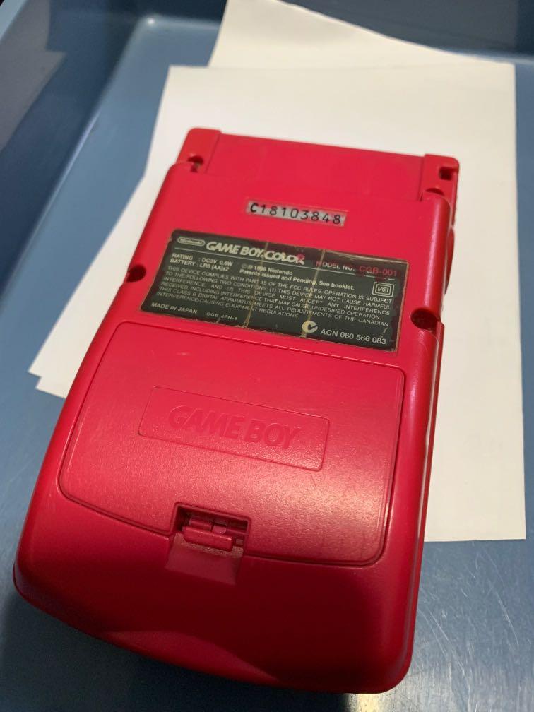 Gameboy Color Cherry, Video Gaming, Video Game Consoles, Others on