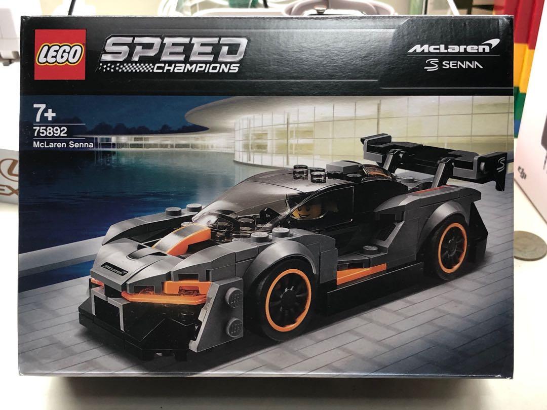 Genuine 75892 Lego Mclaren Senna Speed Champions Toys Games