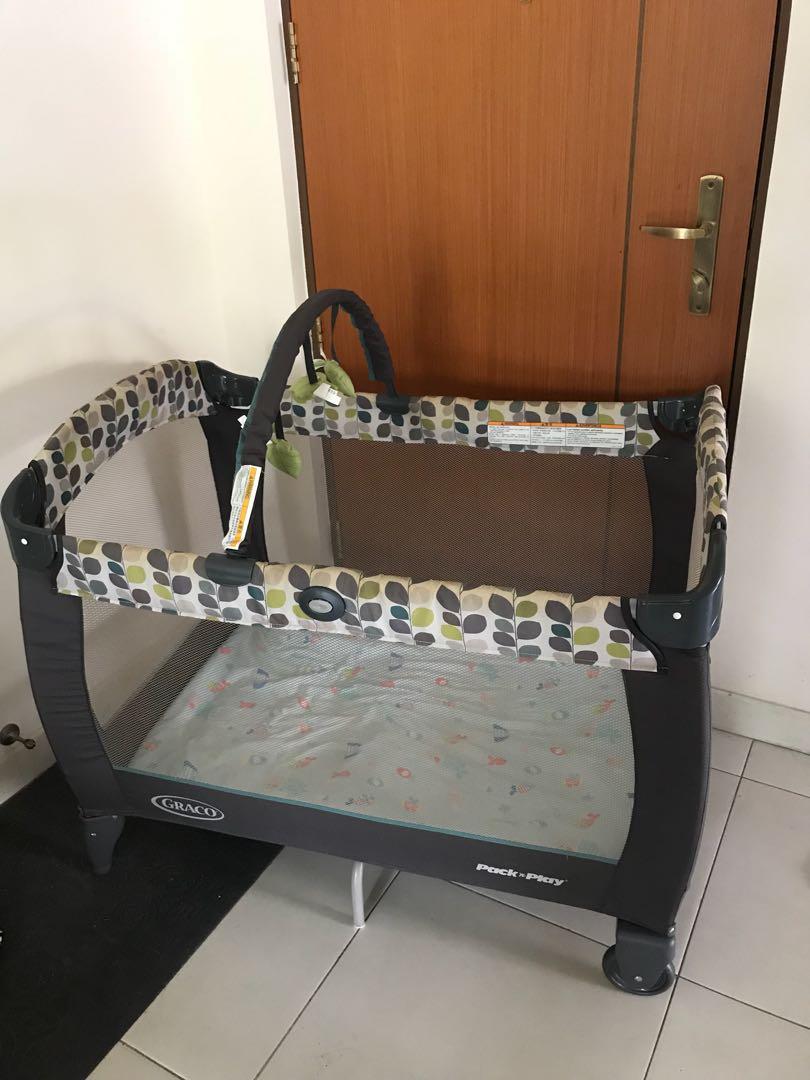 Graco Pack Play Crib Babies Kids Cots Cribs On Carousell