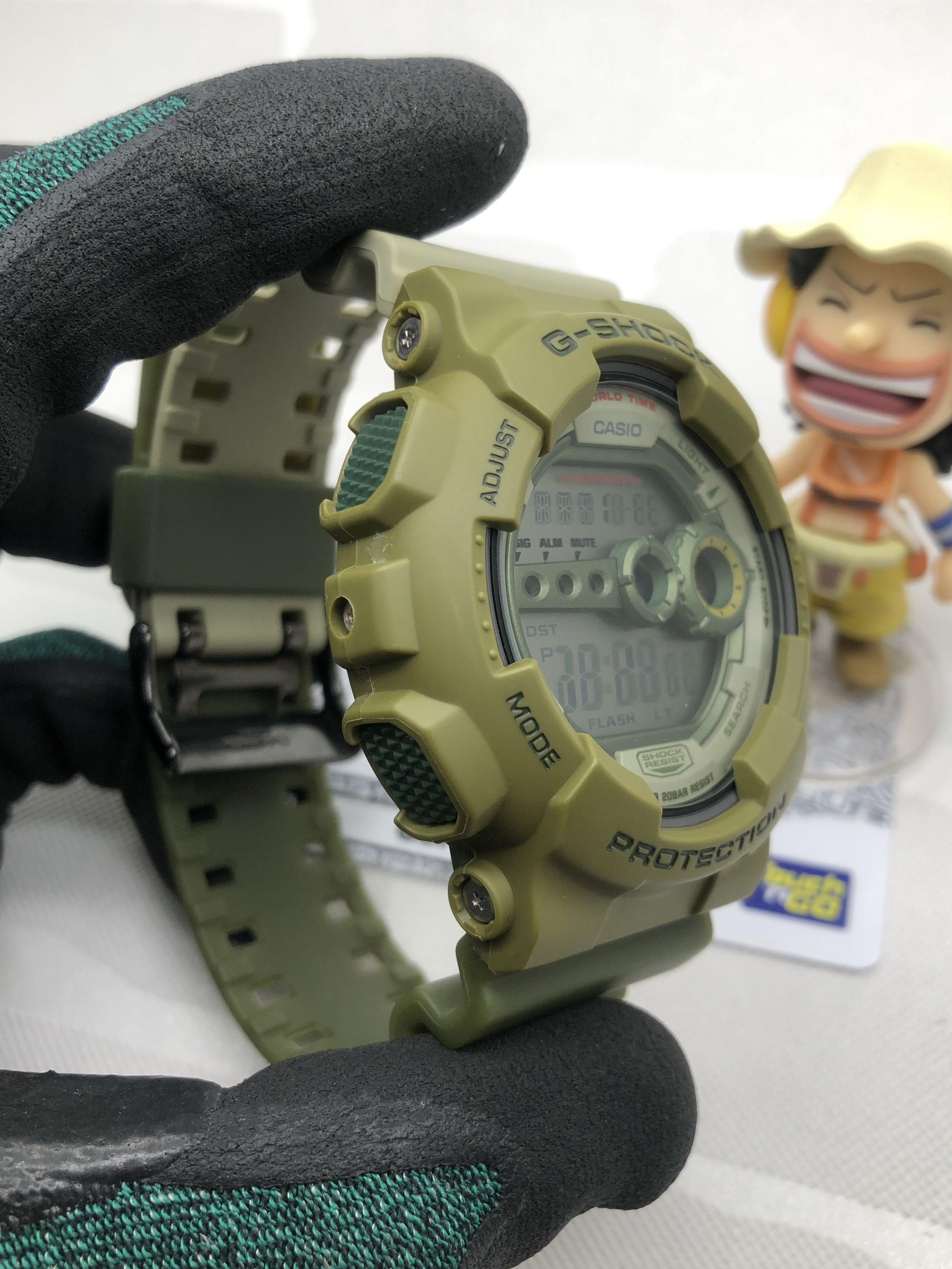 超ポイントアップ祭G-shock GD-100 ps-3jr G-マン フィギュア 腕時計