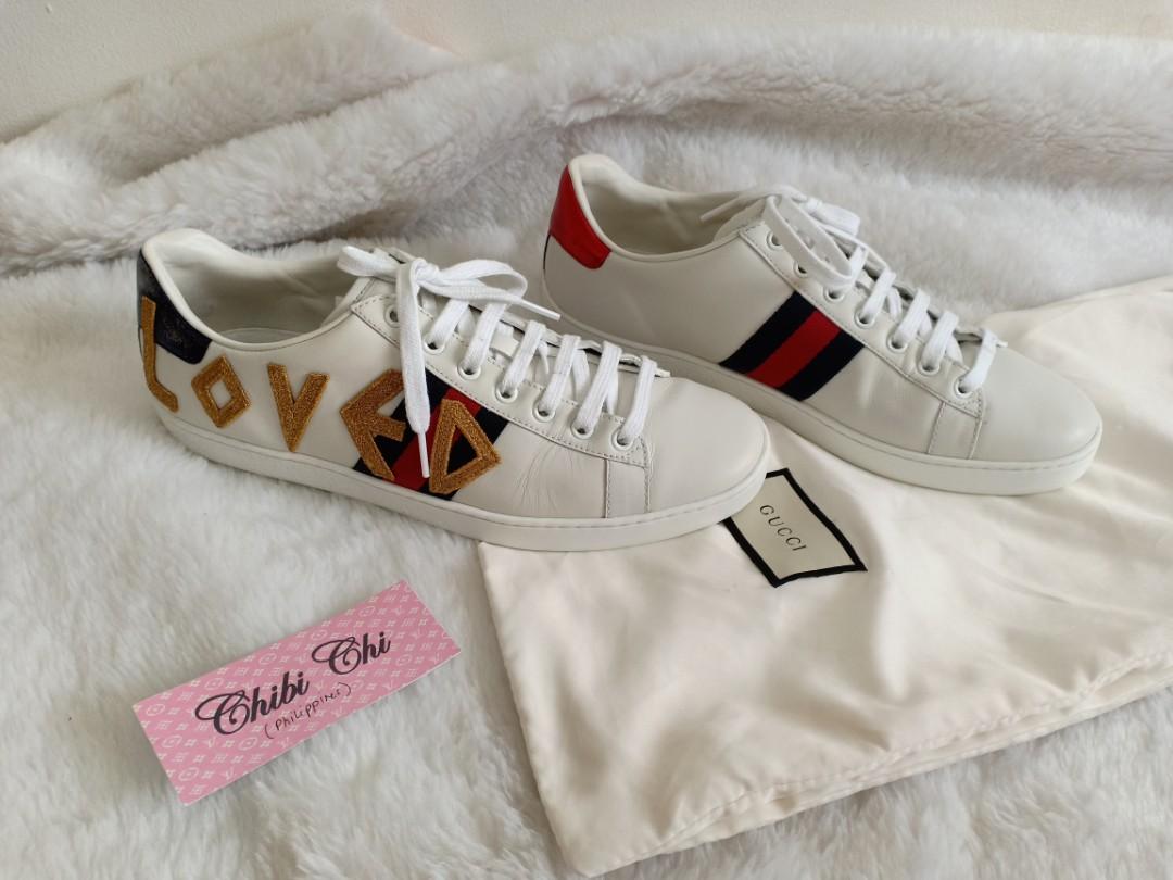 Gucci sneakers loved rubbershoes (Category: Sneakers & Footwear) located in Santa Rosa. Submitted by chibi_chi (Listing ID 245261852, Image 1). Description: Guaranteed authentic Size 40 In excellent condition!.