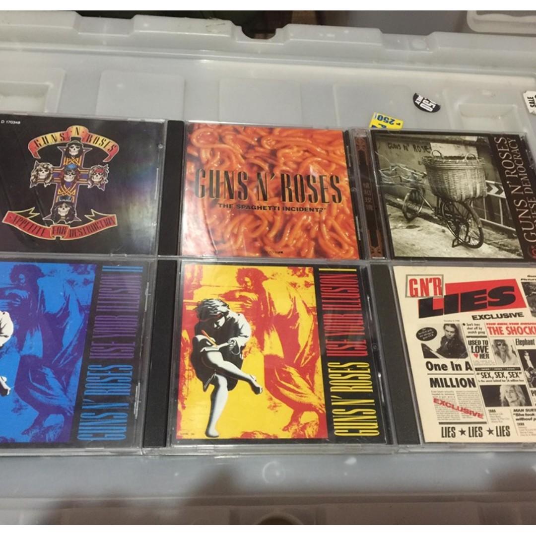 Guns N Roses Discography Music Media Cd S Dvd S Other Media On Carousell